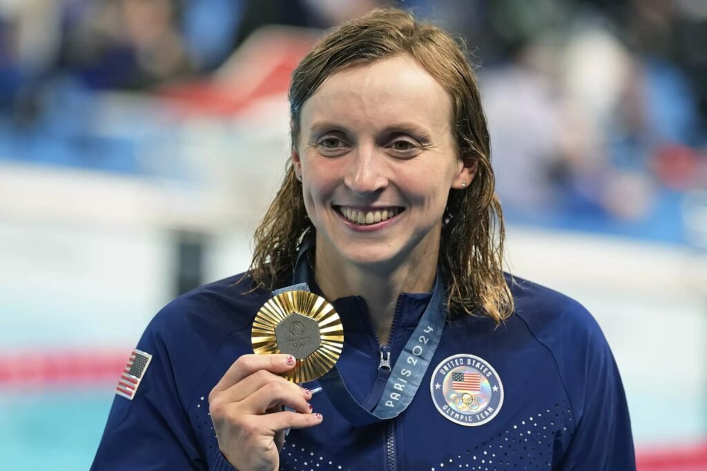 Katie Ledecky at Paris Olympics 2024